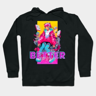 Everything Better with Magenta Hoodie